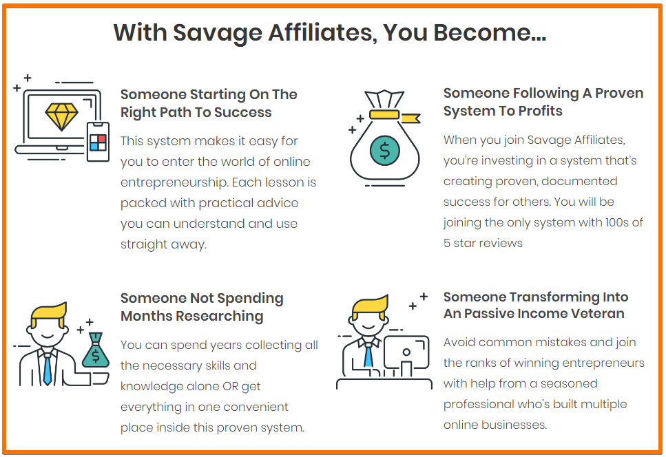 savage affiliates review - what you become as a savage affiliate