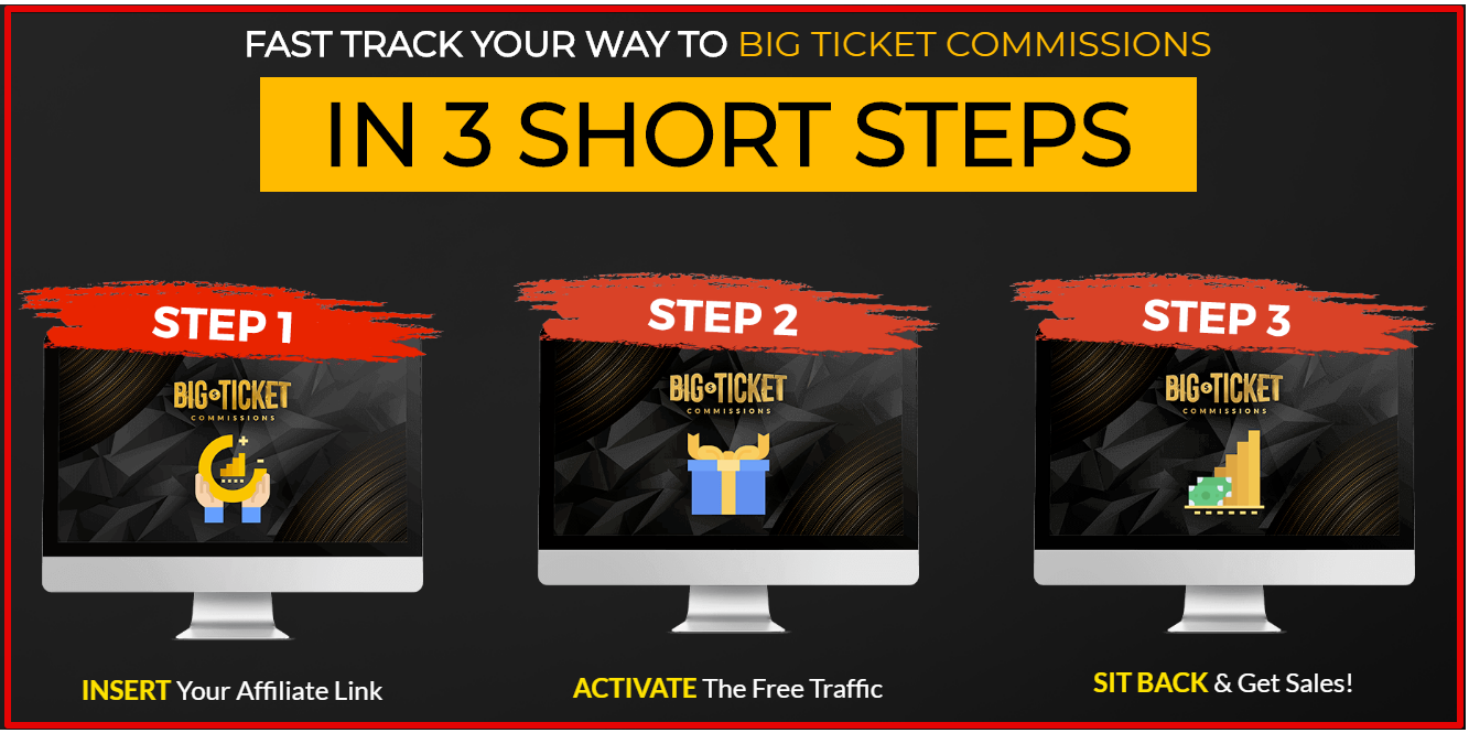 Big Ticket Commissions - 3 steps