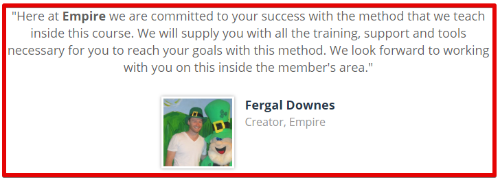 empire Fergal Downes