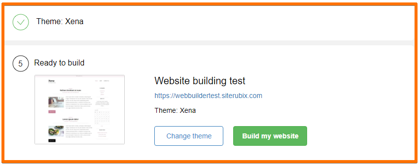 build a website