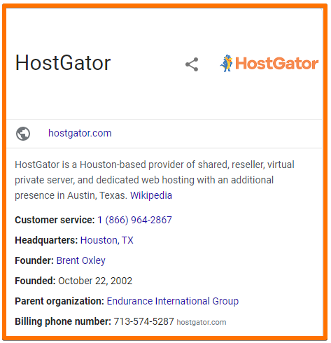 hostgator company info