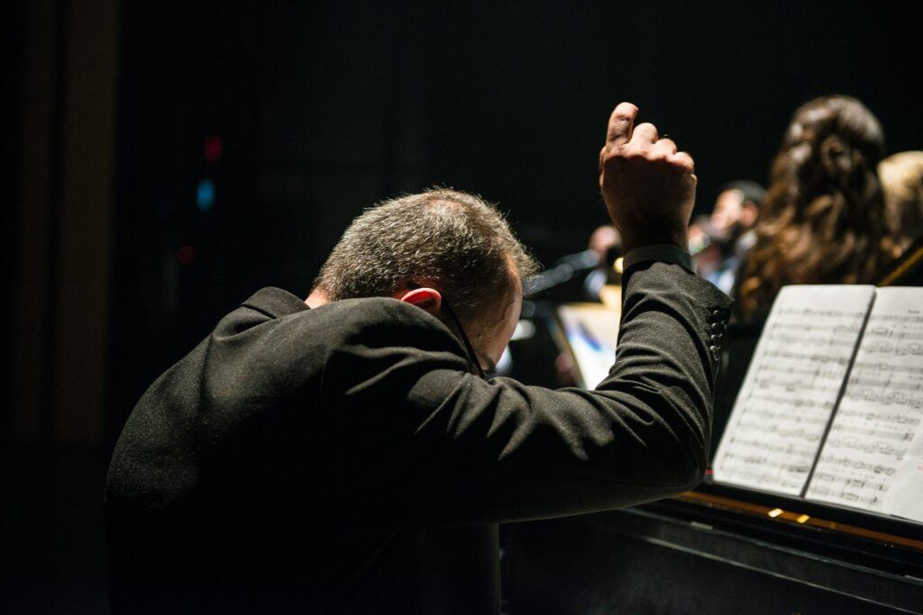 music conductor