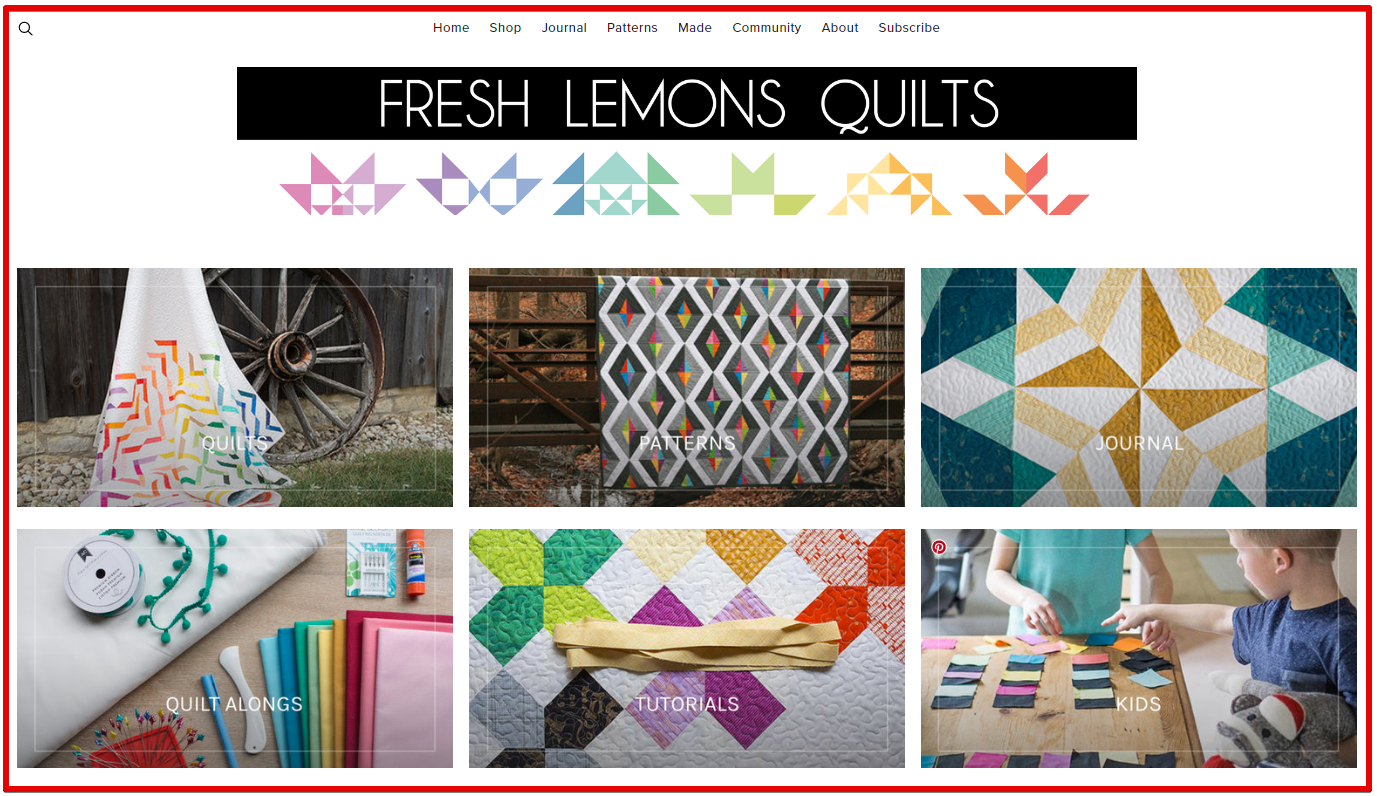 Quilting blog
