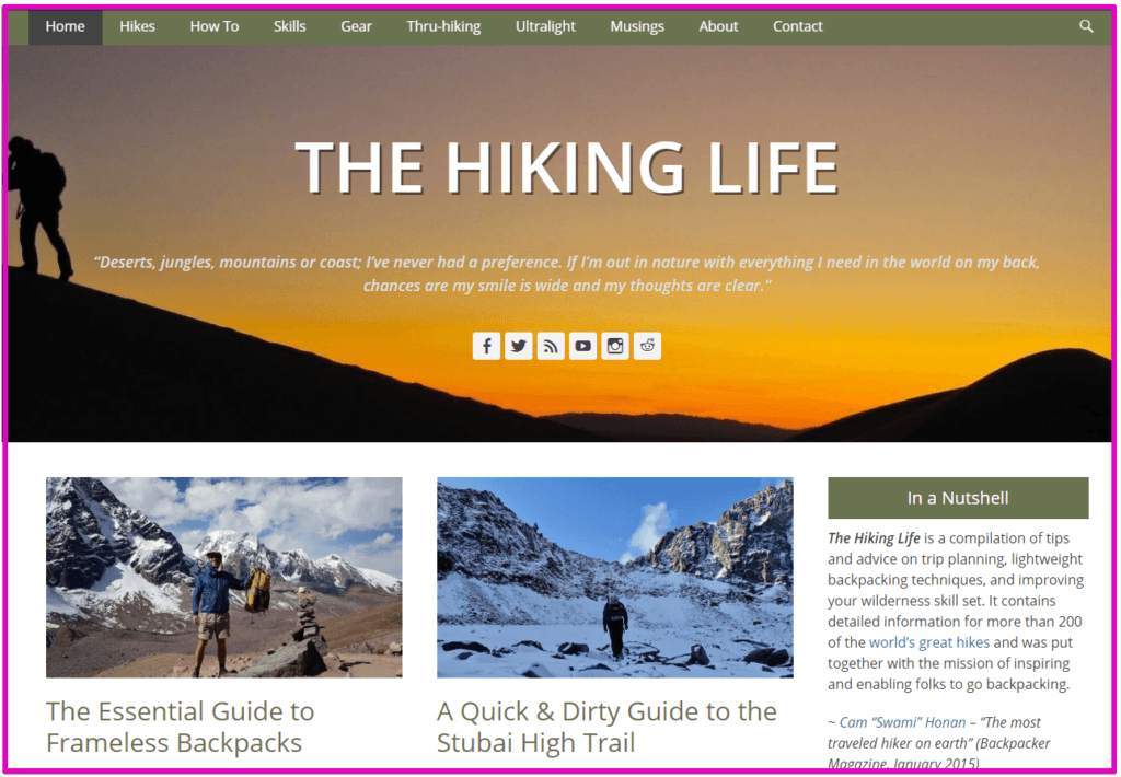 hiking - hiking blog