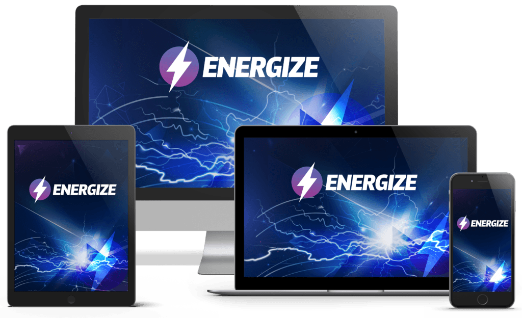 Energize review - product screen shot examples