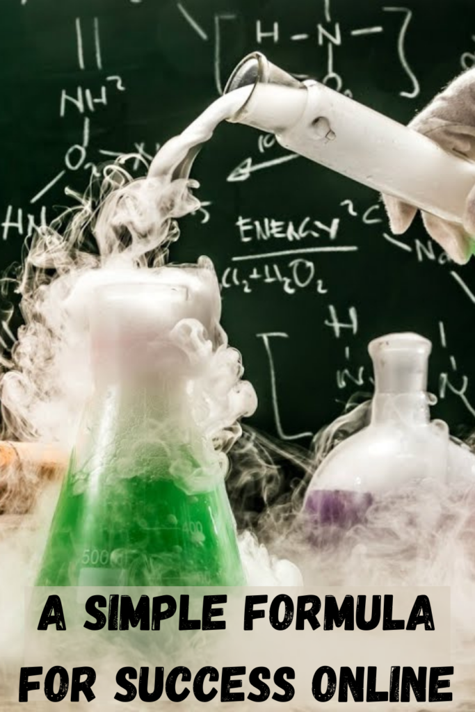 chemistry experiment mixing different liquids = formula for success