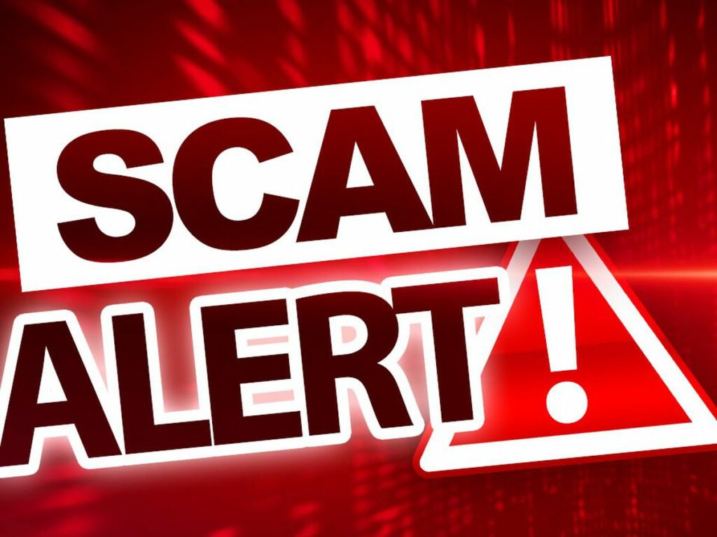 tips to detect and avoid scams - SCAM Alert sign
