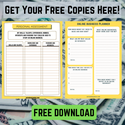 free down load of the personal assessment and business planner