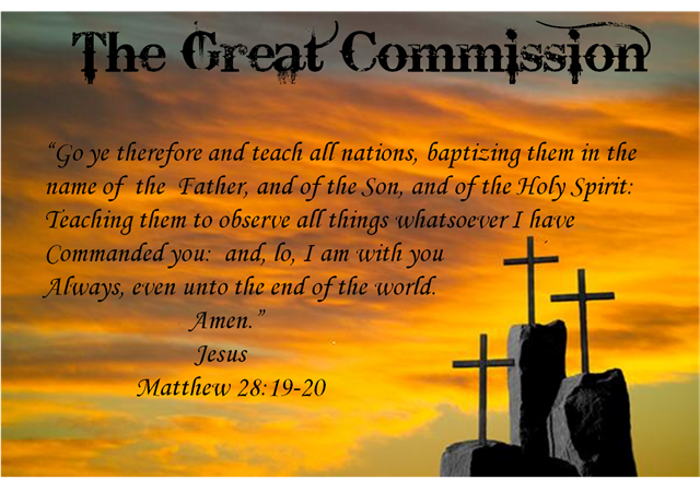 Matthew 28:19-20 the great commission
