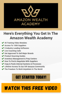 Amazon FBA training course from Amazon Wealth Academy