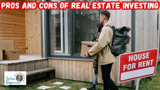 Real Estate Investing - image of a man moving into a rent house