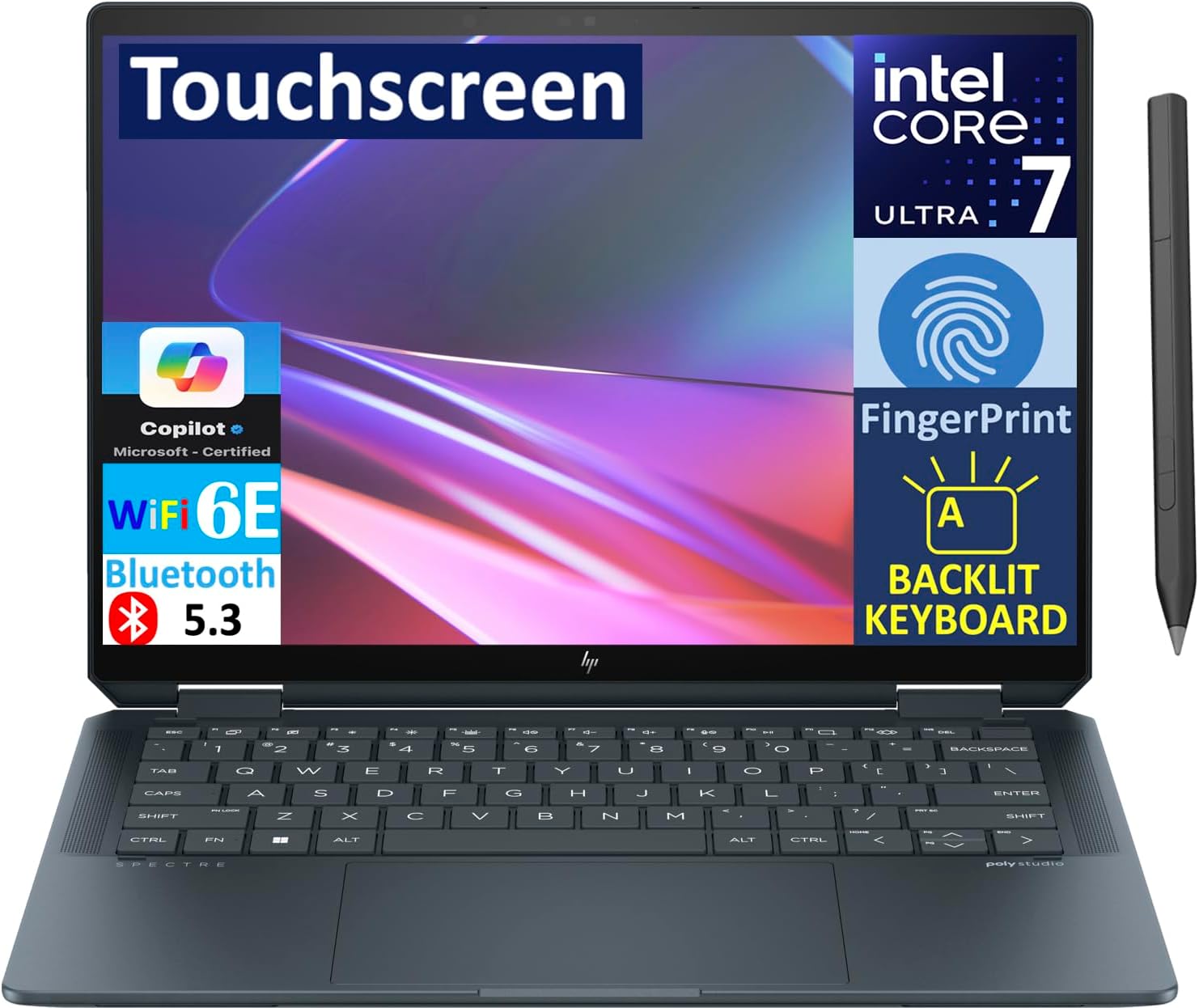 HP Spectre 14 Laptop Computer.