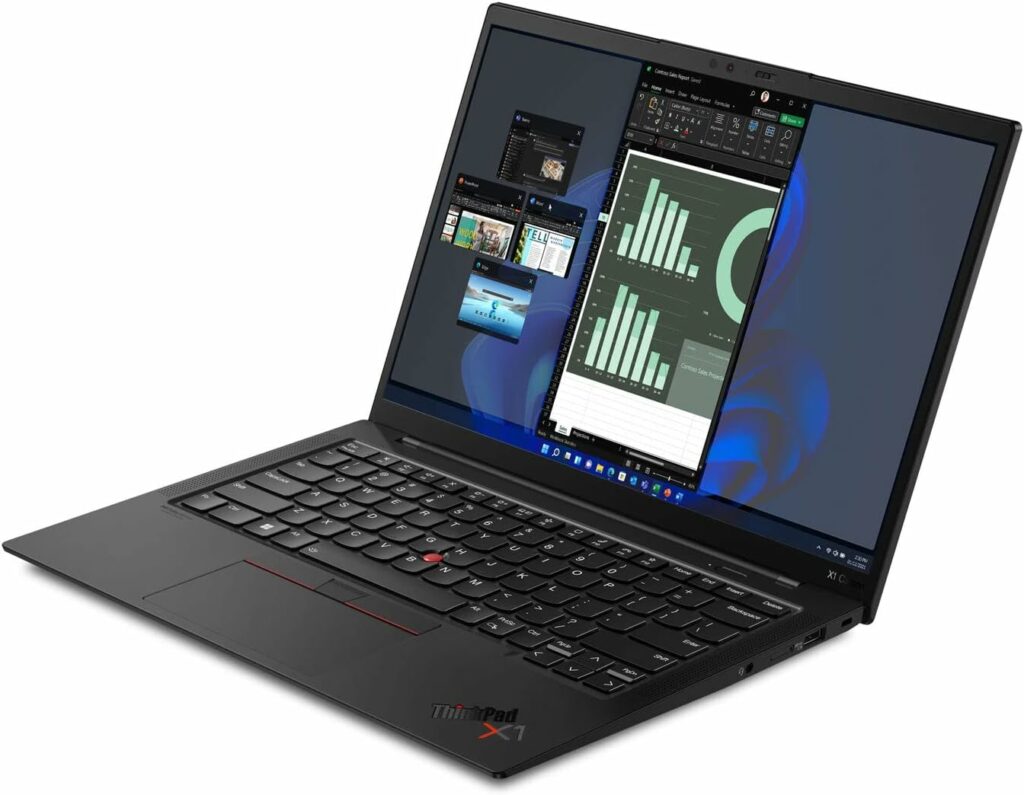 Lenovo ThinkPad laptop computer.