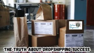 The Truth Behind Dropshipping Success Stories featured image showing several packages on the floor after having been dropshipped.