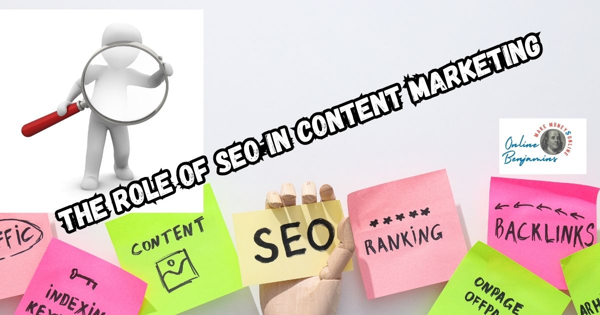 The Role of SEO in Content Marketing Featured Image.