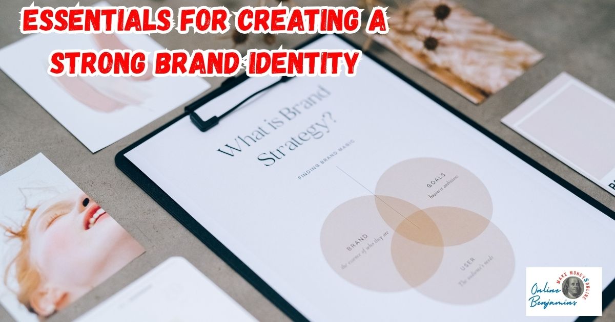 5 Essential Steps to a Strong Brand Identity featured image.