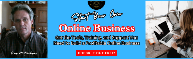 Start an Online Business free trial banner.
