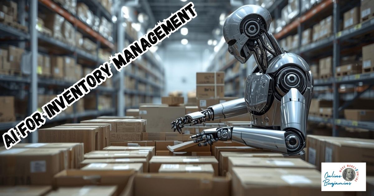 Leveraging AI for Effective Inventory Management featured image showing a robot packing boxes in a warehouse.