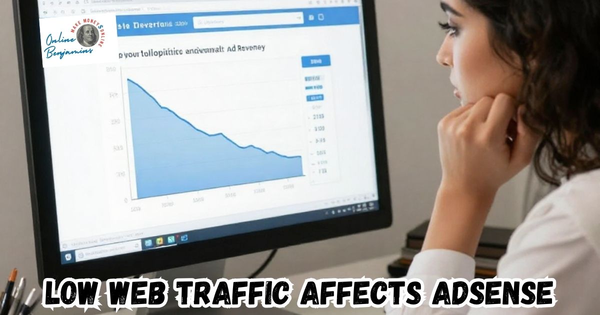 Low Website Traffic affecting AdSense Revenue featured image.