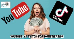 YouTube vs TikTok for monetization featured image.