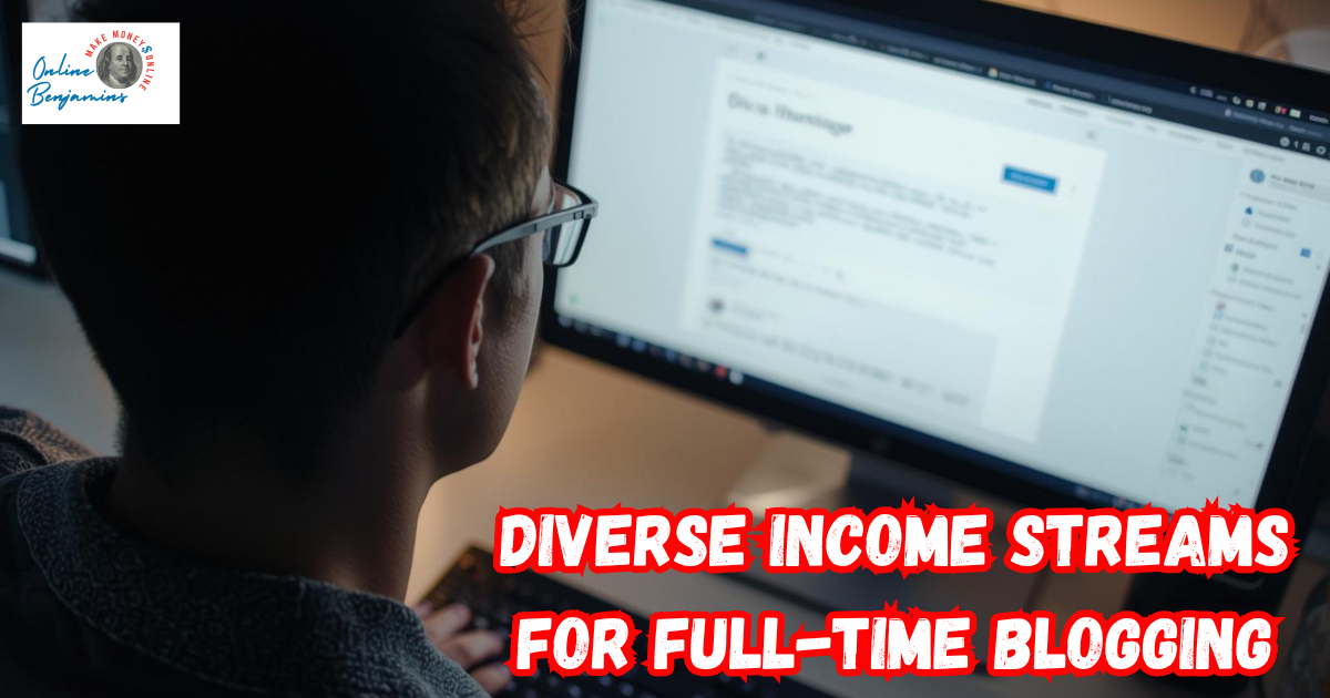 Profitable Blogging with Diversified Income Streams featured image.